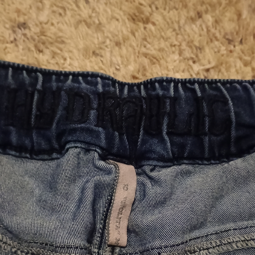 Hydraulic Dark Blue Denim Waistband